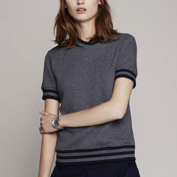 LACOSTE $200 sweater polo TOP Sz 36 or S PREPPY CASUAL CHIC GORPCORE A REAL GEM - Picture 1 of 15